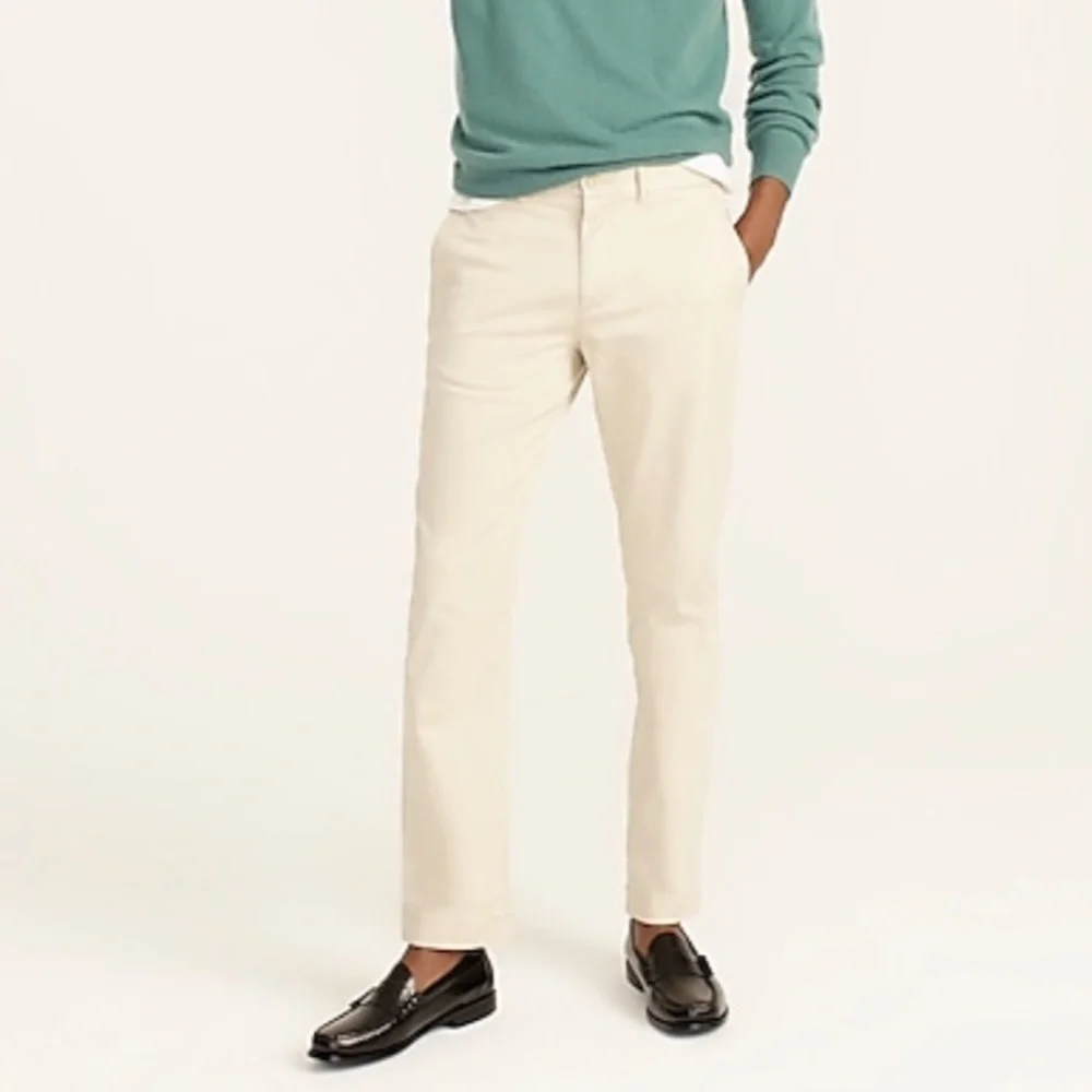 NWOT J crew 770 straight fit stretch pants faded chino